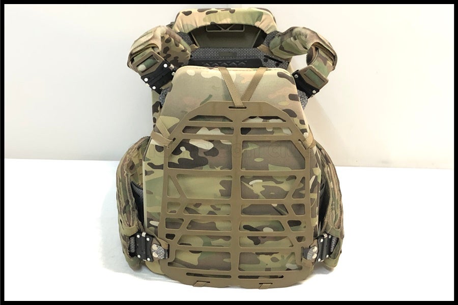 東京)SHEKKIN GEARS DBTタイプチキンプレートキャリア ブラック MRC