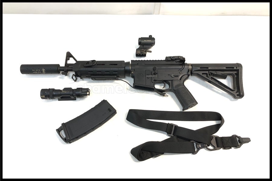 購入者決定　A&K   ドラグノフ　エアコッキングライフル　スコープ付き 東京)A&K SVD ドラグノフ リアルウッド エアーコッキングライフル
