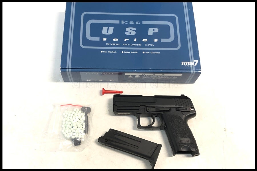 東京)KSC USP コンパクト ガスブローバック システム7 現状品