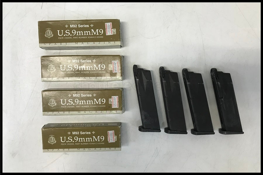 東京)KSC M9/M92 システム7 ガスブローバック対応 マガジン ブラック 4