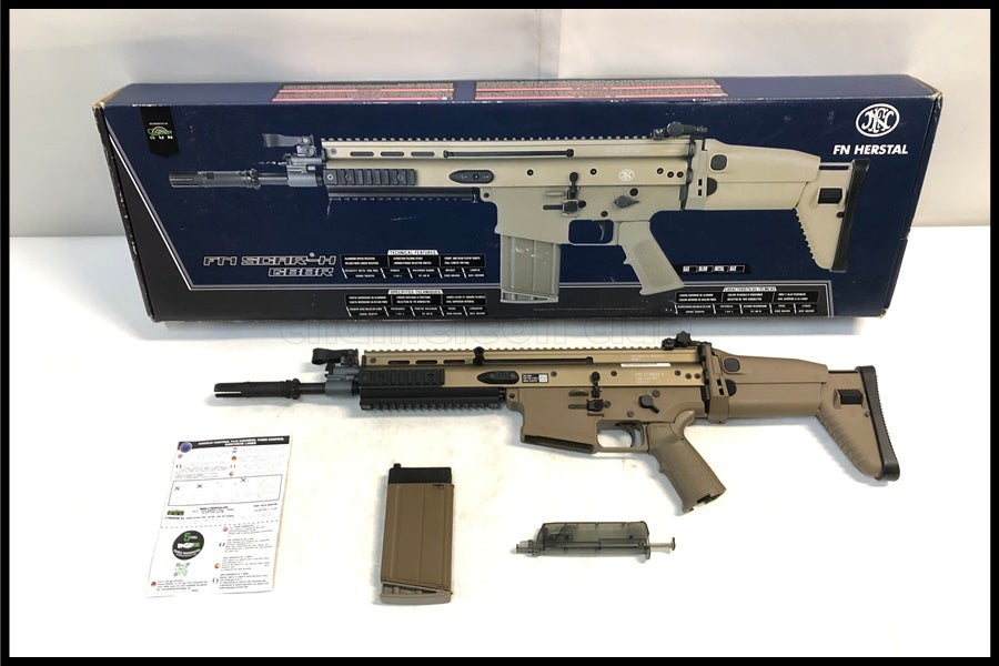 東京)CyberGun SCAR-H スカーH FDE ガスブローバック 現状品