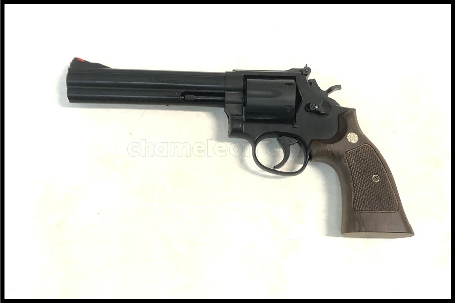 東京)マルシン S&W M586 6インチ マットブラックABS モデルガン
