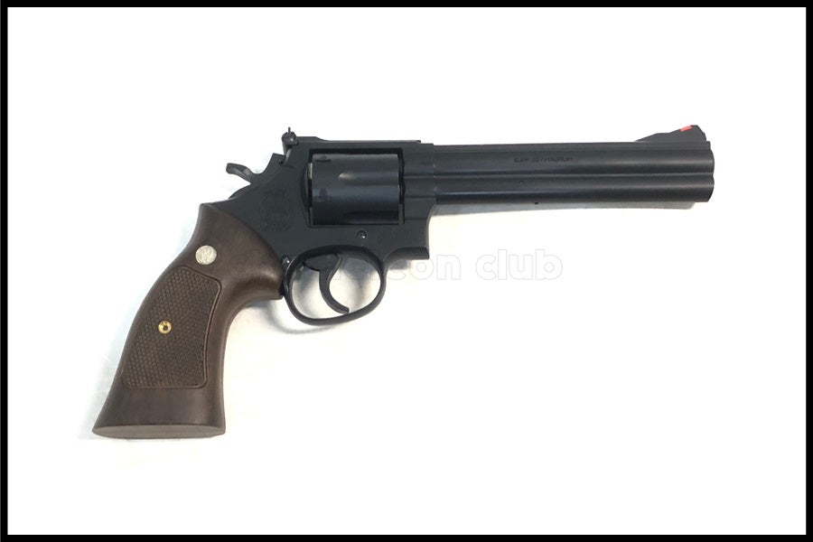 東京)マルシン S&W M586 6インチ マットブラックABS モデルガン
