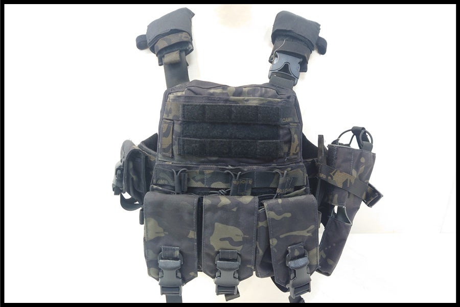 東京)Crye AVS プレートキャリア/ハーネスセット SM MCBK 実物