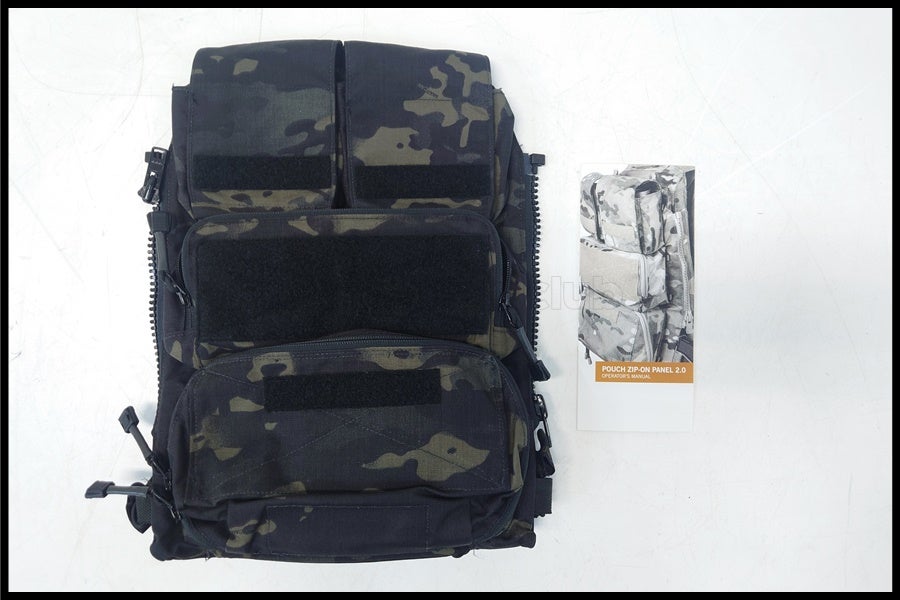 東京)Crye Zip-On Panel 2.0 ジップオンパネル SM/MD MCBK 実物