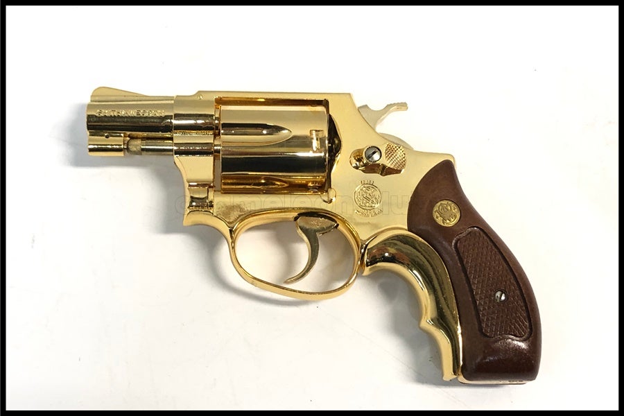 東京)コクサイ S&W M36 GOLD 24K SMG金属モデルガン 現状品