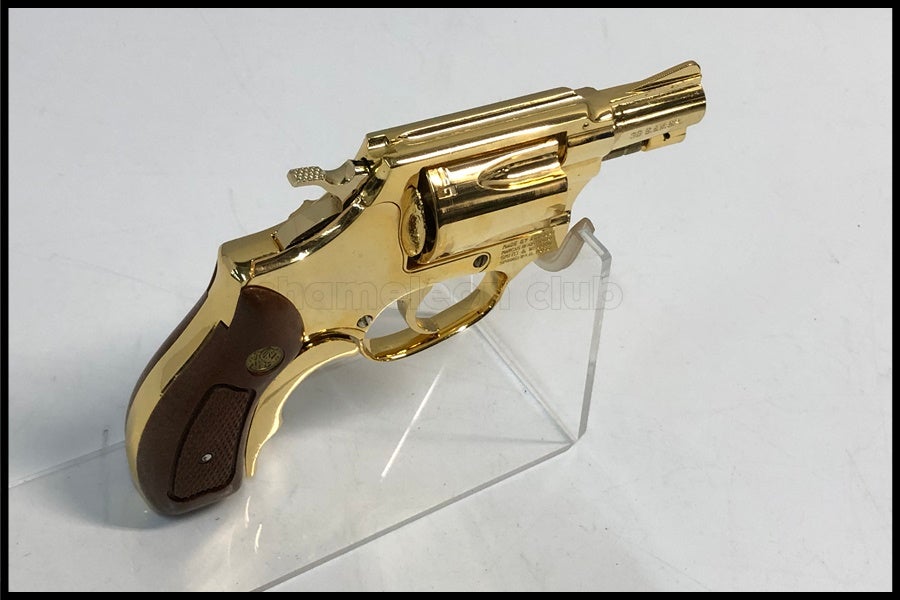 KOKUSAI M-36 GOLD (24K) モデルガン 東京)コクサイ S&W M36 GOLD 24K SMG金属モデルガン 現状品