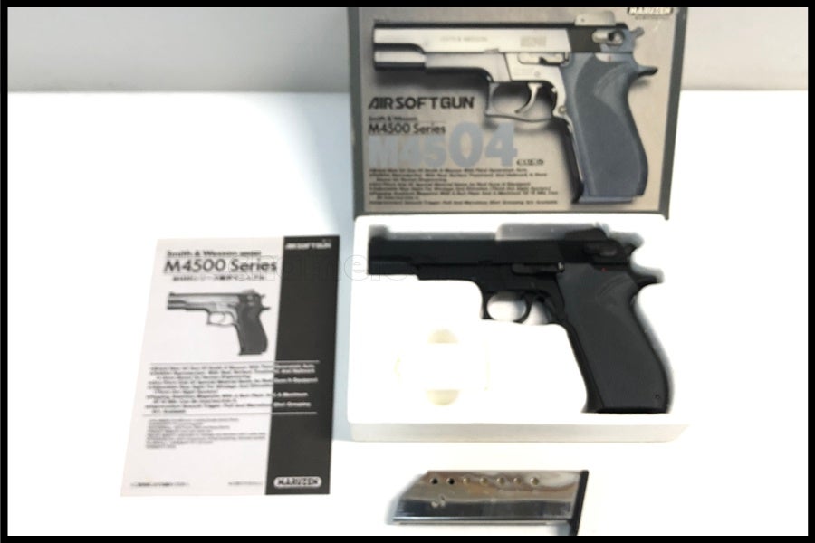 東京)マルゼン S&W M4504 固定スライドガスガン 現状品