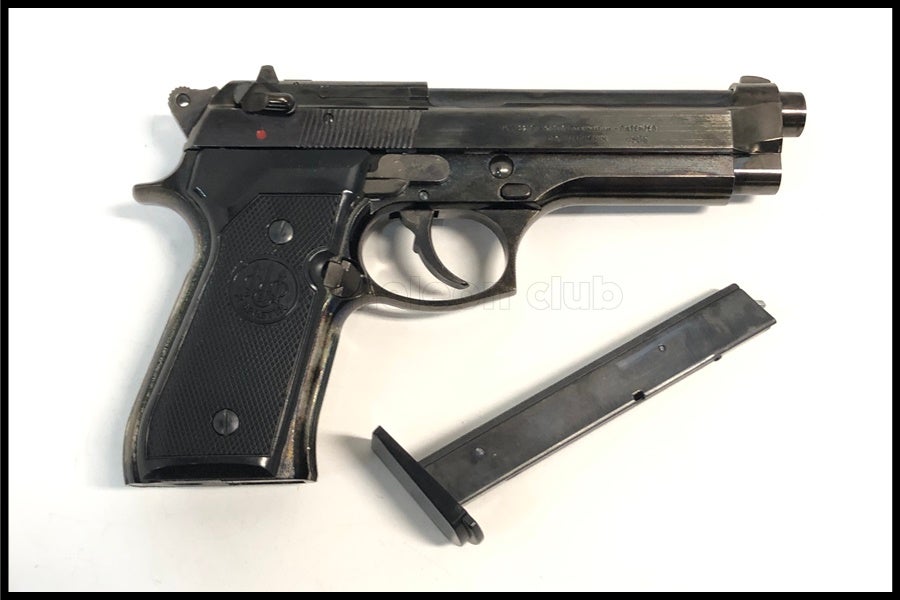 東京)マルシン ベレッタM92F メタルフィニッシュ ABS 固定スライド