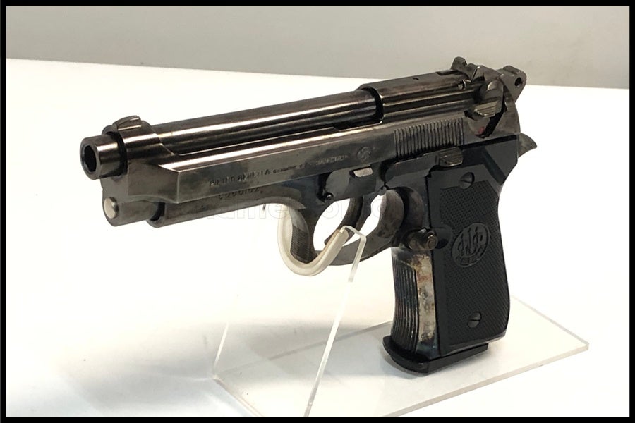 東京)マルシン ベレッタM92F メタルフィニッシュ ABS 固定スライド