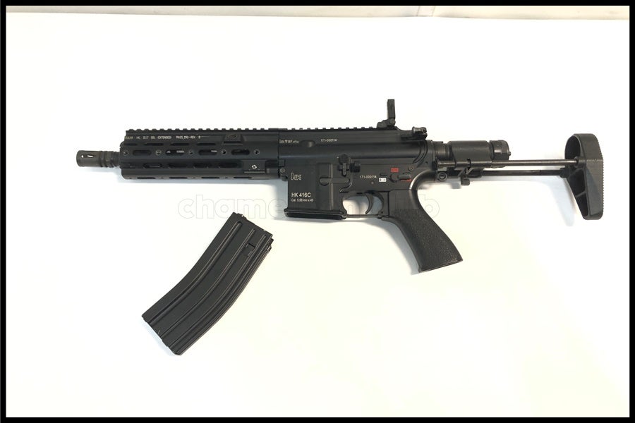 東京)東京マルイ HK416C 次世代電動ガン カスタム品 電子トリガー