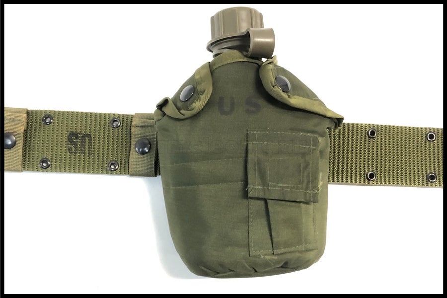 東京)米軍放出品 ピストルベルト キャンティーン ポーチ/カップ セット