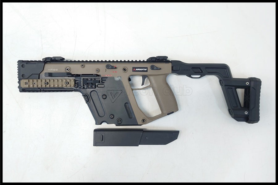 東京)KRYTAC KRISS VECTOR クリスベクター 電動ガン PERUN組込 BK