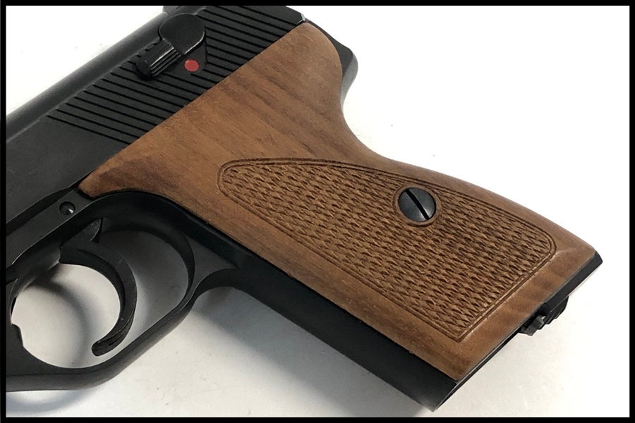 MGC モーゼル HsC 木製グリップ MGCモーゼルHsC金属製モデルガン用木製