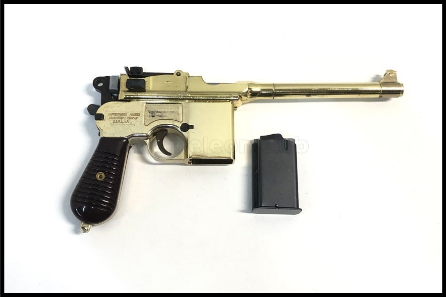 東京)ハドソン モーゼル M1930 ミリタリー SMG 金属モデルガン 動作