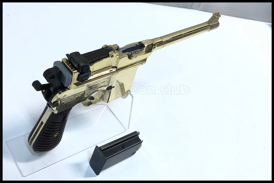 ハドソンモーゼルM1930モデルガンSMGマークあり（本体のみ） 東京)ハドソン モーゼル M1930 ミリタリー SMG 金属モデルガン 動作