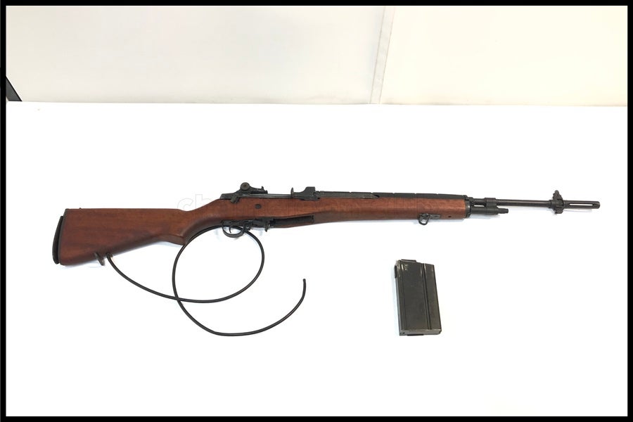 東京)ハドソン M14 ガスオペレーション SMG 金属モデルガン ジャンク