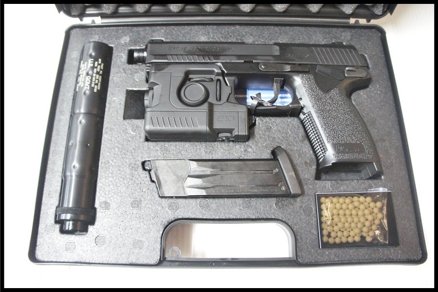 福岡)美品 東京マルイ SOCOM Mk23 固定スライドガスガン