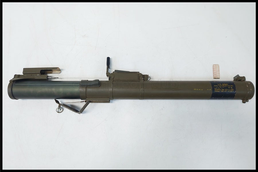 東京)米軍放出品 M72 ロケットランチャー 最初期型 実物 使用済み空洞品