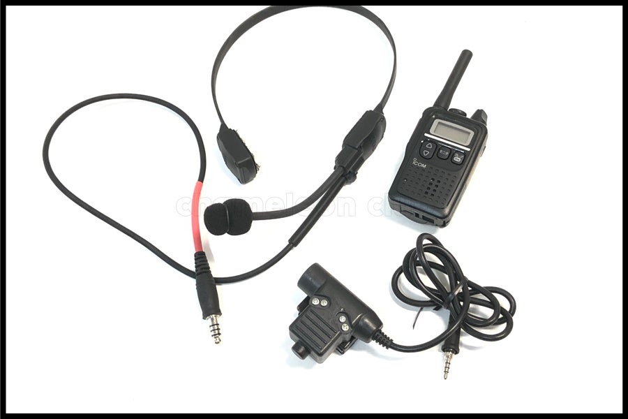 東京)ICOM IC-4300 特定小電力トランシーバー Z-TAC MH180-V 骨伝導