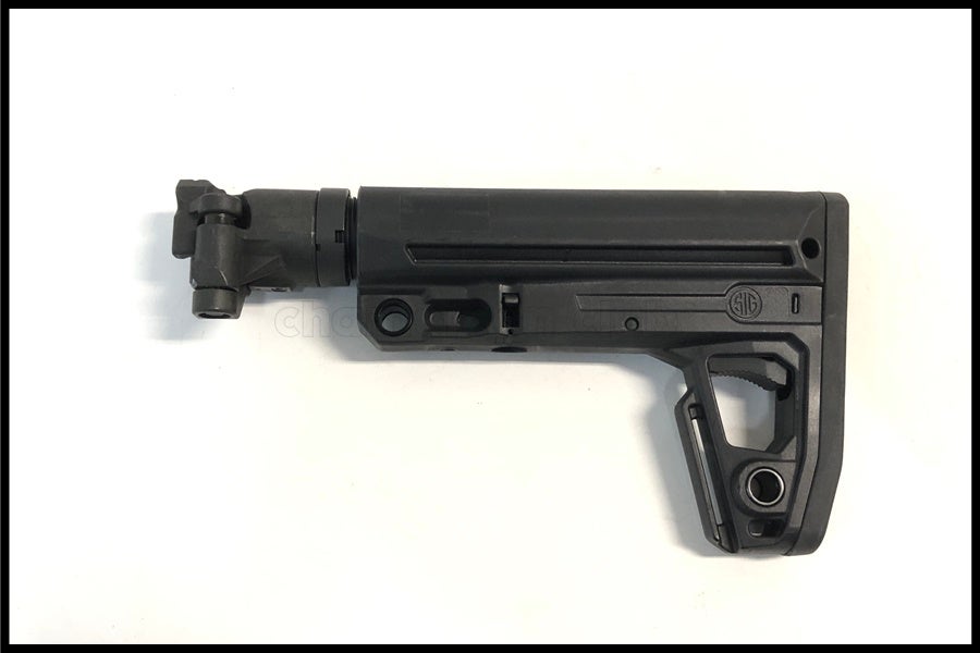 東京)SIG SAUER MCX MPX 用 FOLDING MIL SPEC ストック 実物 STOCK-X