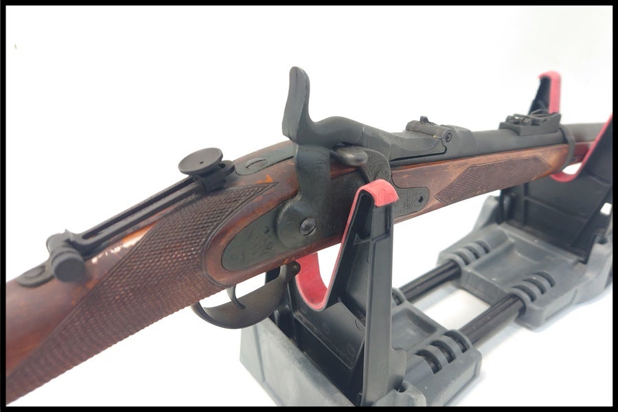 タナカ　M１８７３ トラップドア　カービン　TRAPDOOR CABINE 東京)タナカ スプリングフィールド M1873 トラップドア カスター将軍