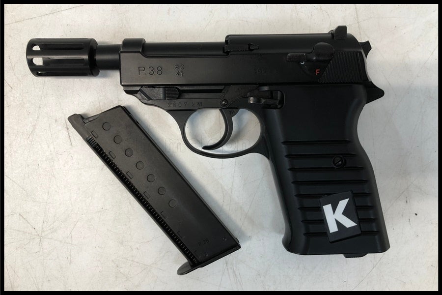 東京)マルゼン ワルサー P38 アンクルタイプ デタッチャブル ガス