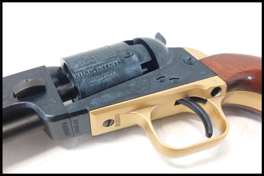 東京)CAW コルトM1849 ポケット 5rd 4インチ HWモデルガン