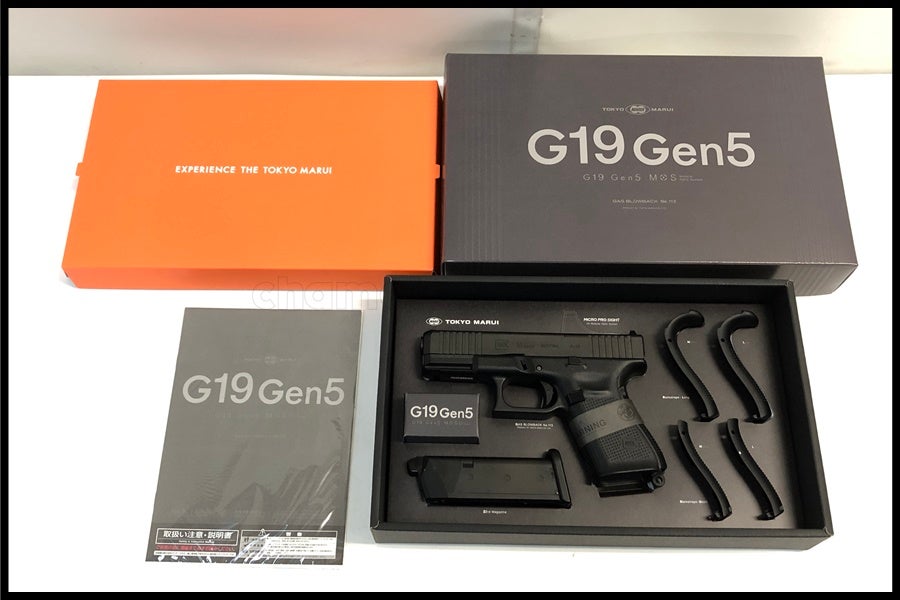 東京)東京マルイ グロック G19 Gen5 MOS ガスブローバック