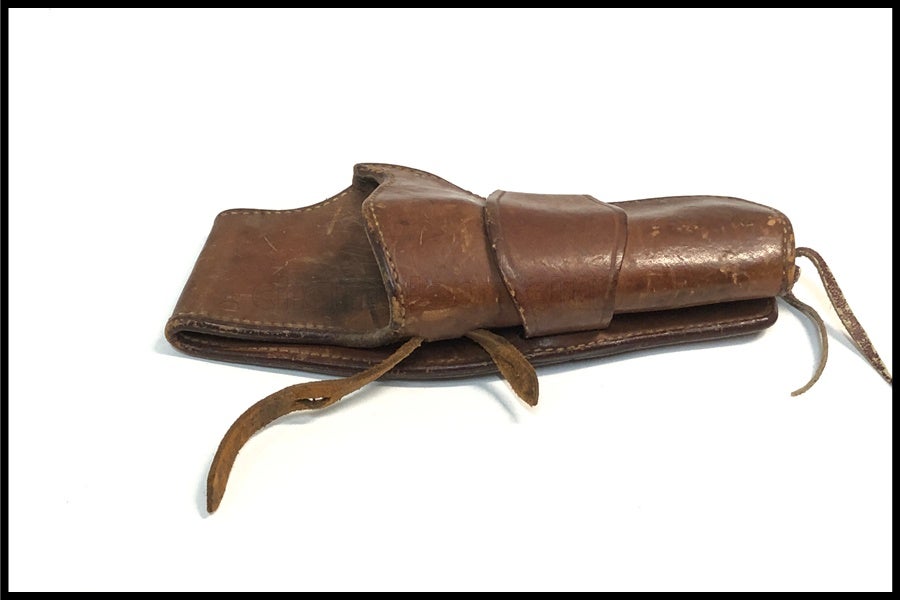 東京)BIANCHI/ビアンキ #1880 CHEYENNE コルトSAA レザーホルスター 左用
