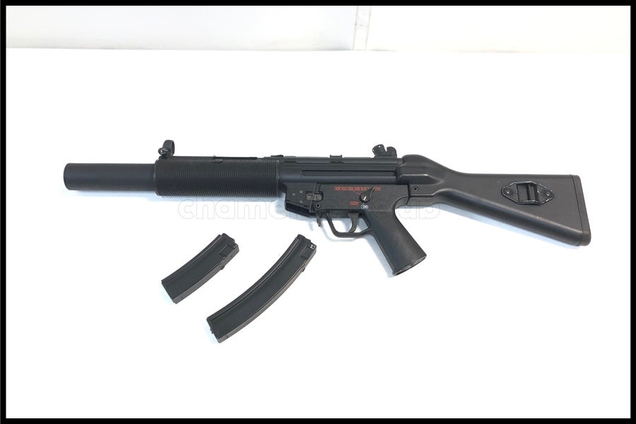 東京)東京マルイ MP5 SD6 スタンダード電動ガン カスタム品 予備マガジン付