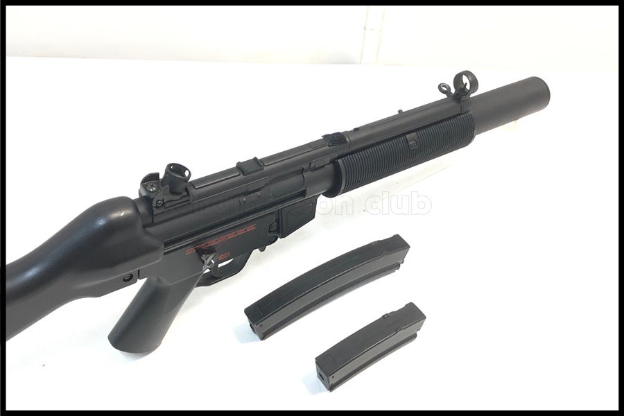 東京)東京マルイ MP5 SD6 スタンダード電動ガン カスタム品 予備マガジン付