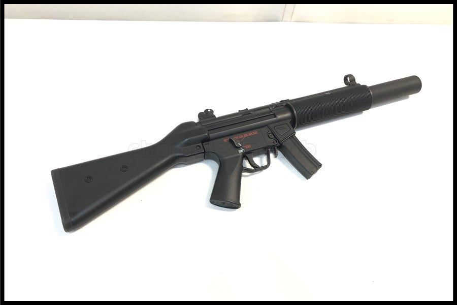 東京)東京マルイ MP5 SD6 スタンダード電動ガン カスタム品 予備マガジン付