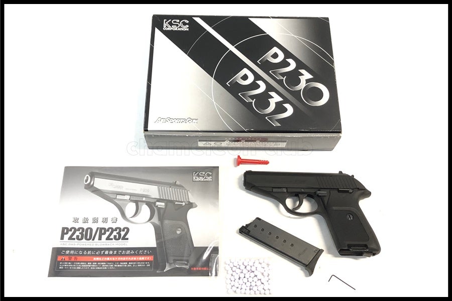 KSC P230JP ブラックHW ガスブローバック プレミアムマグ仕様 東京)KSC P230 JP HW プレミアムマグ仕様 ガスブローバック