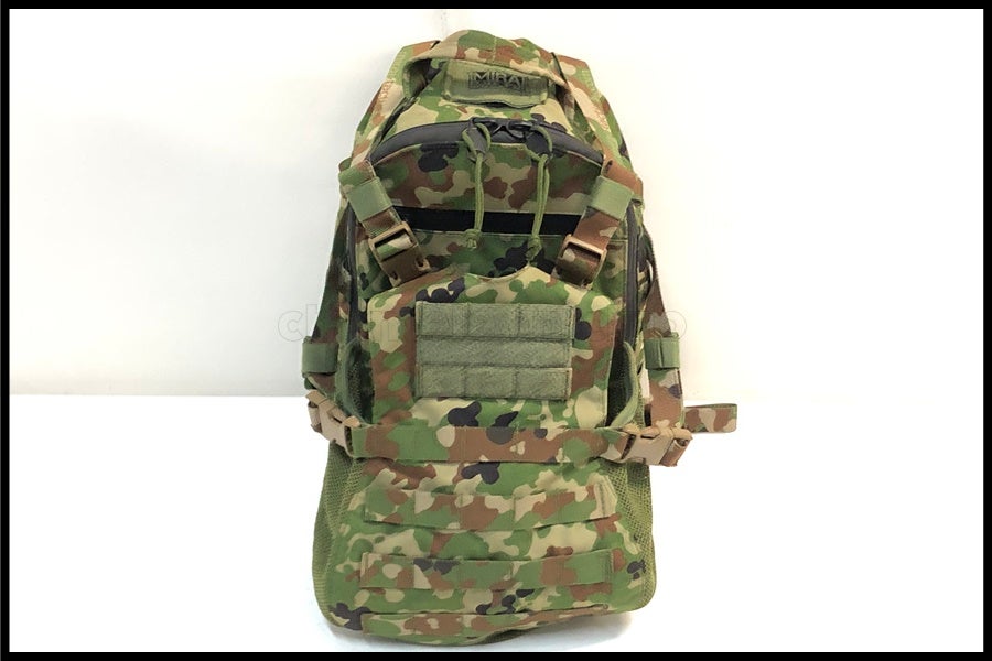 みらい装備 背嚢B型 陸自迷彩 迷彩ウェビング 陸上自衛隊 みらい 装備 工房 東京 MIRAI みらい装備工房 背のう1型B MT-6001B