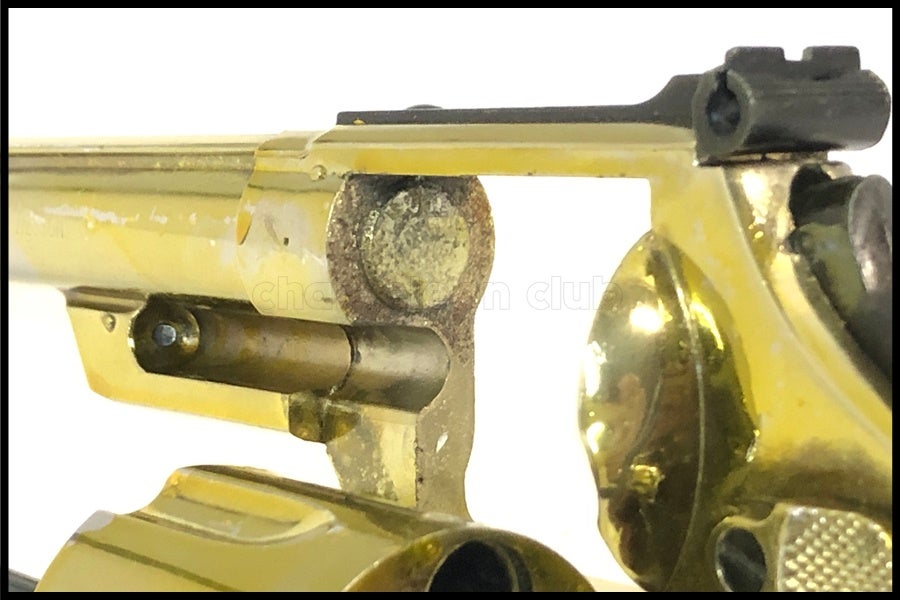 東京)CMC S&W M29 8.5インチ SMG金属モデルガン 現状品 木製グリップ