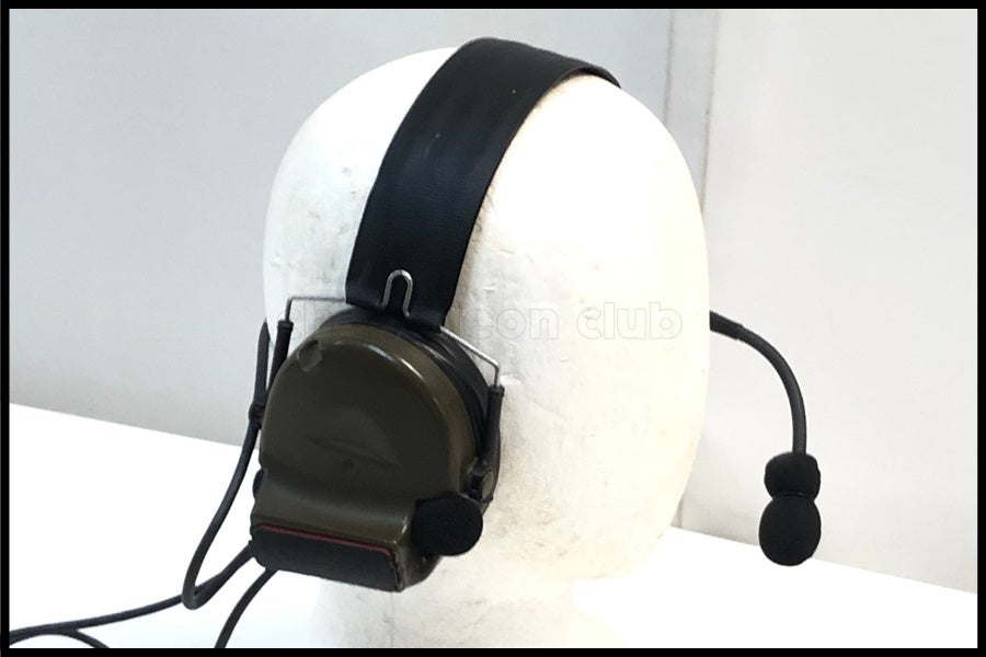 Peltor comtac 2実物ヘッドセット 東京)PELTOR COMTAC II MT15H69BB-19 ヘッドセット 実物 COMTAC2