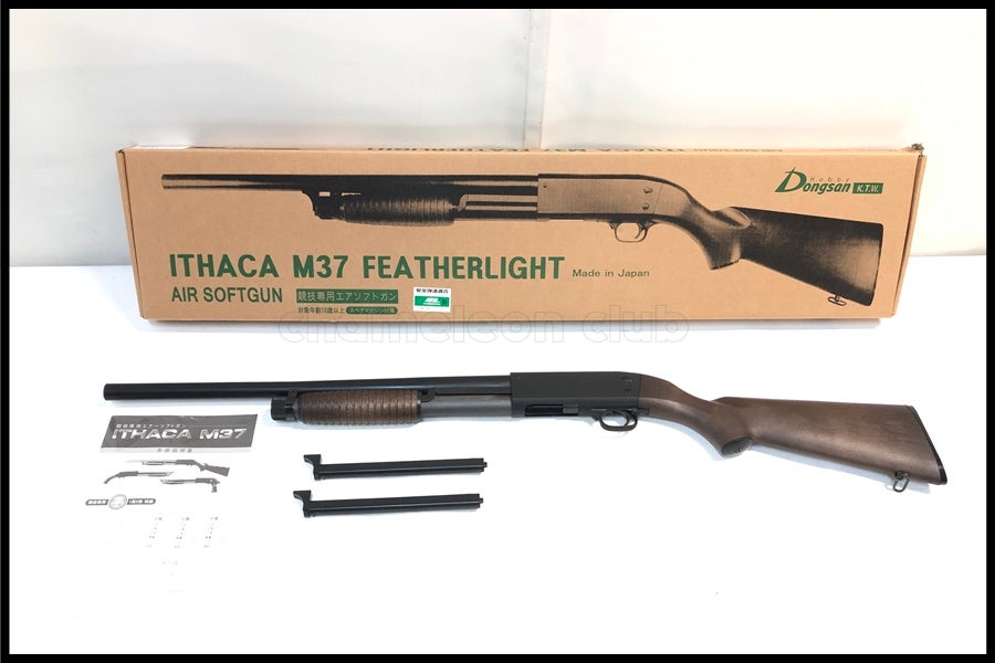 東京)KTW イサカ M37 フェザーライト エアーコッキングショットガン
