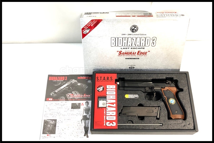 東京)東京マルイ サムライエッジ M92F STARSカスタム バイオハザード3