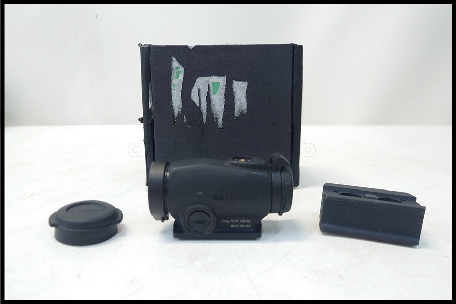 Aimpoint Duty RDS 実物 ドットサイト 東京)AimPoint Duty RDS 2MOA 実物ドットサイト 現状品