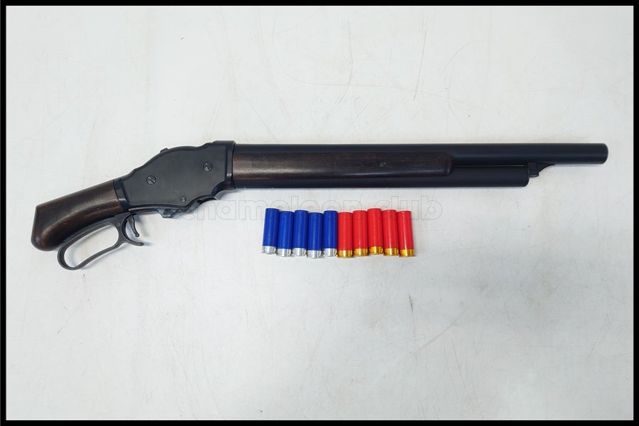 東京)マルシン マルシン M1887 ショート 木製ストック 6mm 予備シェル