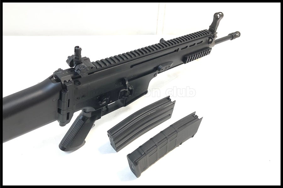 東京)東京マルイ SCAR-L スカーL ブラック 次世代電動ガン 予備マガジン付