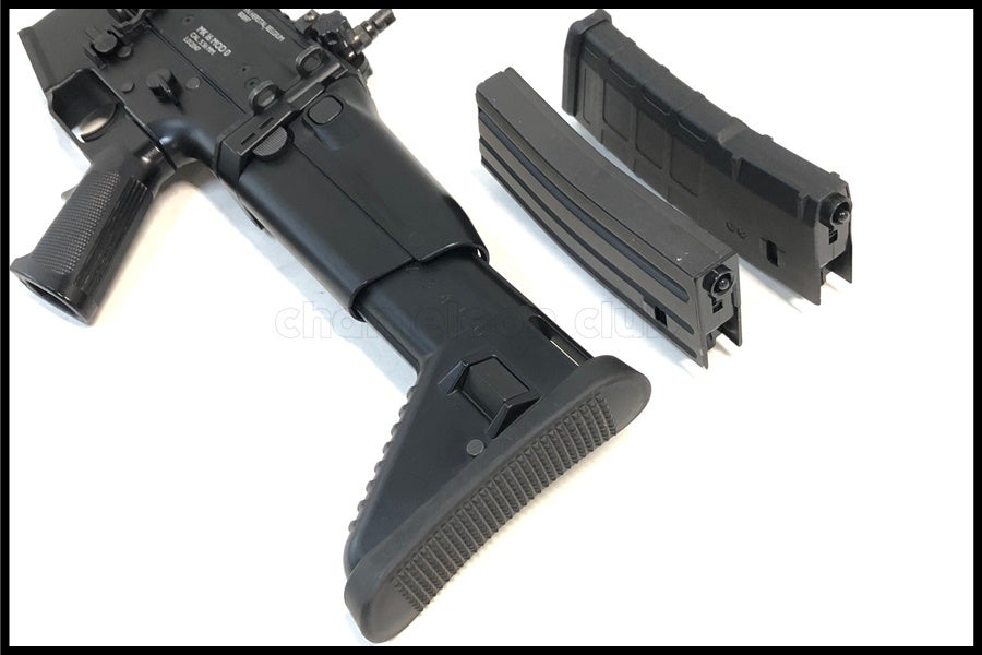 東京)東京マルイ SCAR-L スカーL ブラック 次世代電動ガン 予備マガジン付