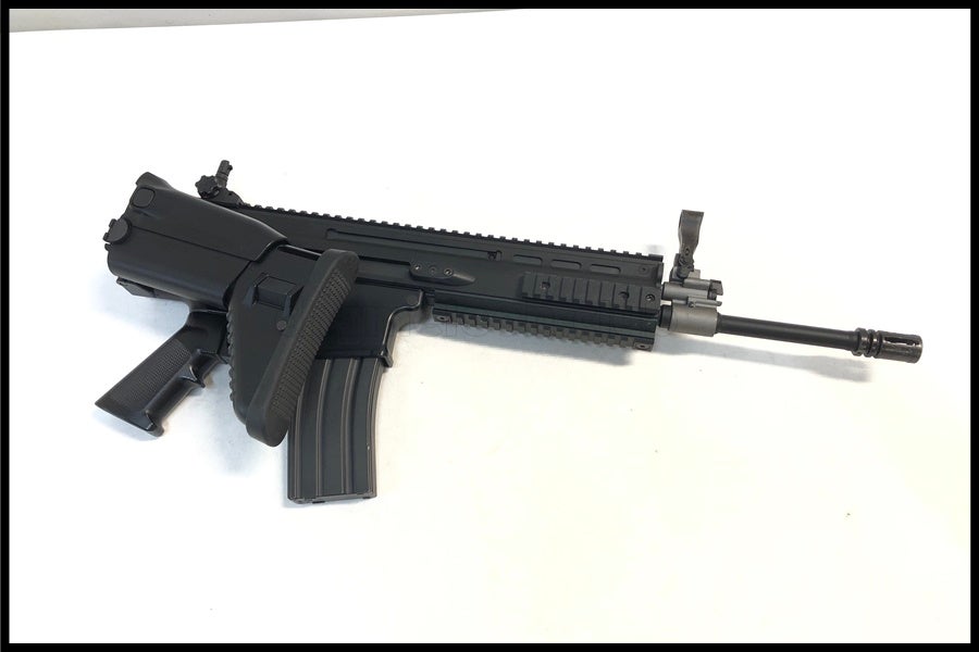 東京)東京マルイ SCAR-L スカーL ブラック 次世代電動ガン 予備マガジン付