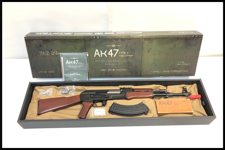 東京)東京マルイ AK47 タイプ3次世代電動ガン