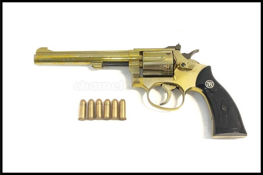 東京)コクサイ S&W 38スペシャルCTG 6インチ SMG規格金属モデルガン