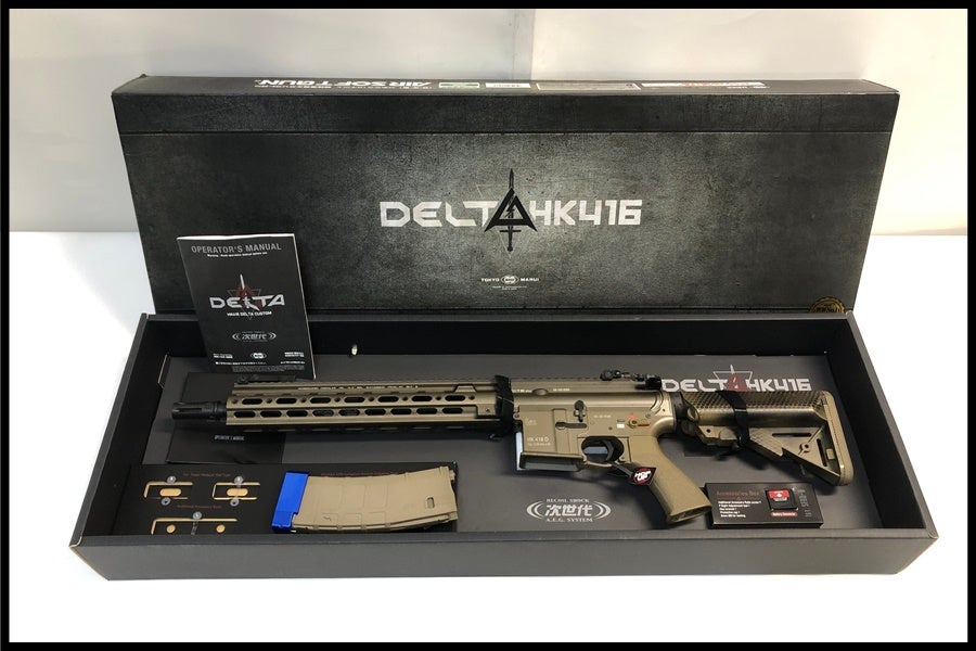 東京マルイ 次世代電動ガン HK416 デルタカスタム タンカラー ほぼ新古