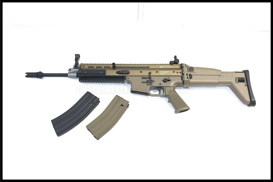 東京)東京マルイ SCAR-L次世代電動ガン FDE 予備マガジン付