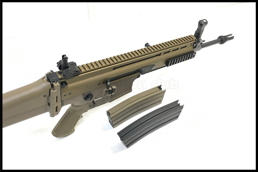 東京)東京マルイ SCAR-L次世代電動ガン FDE 予備マガジン付