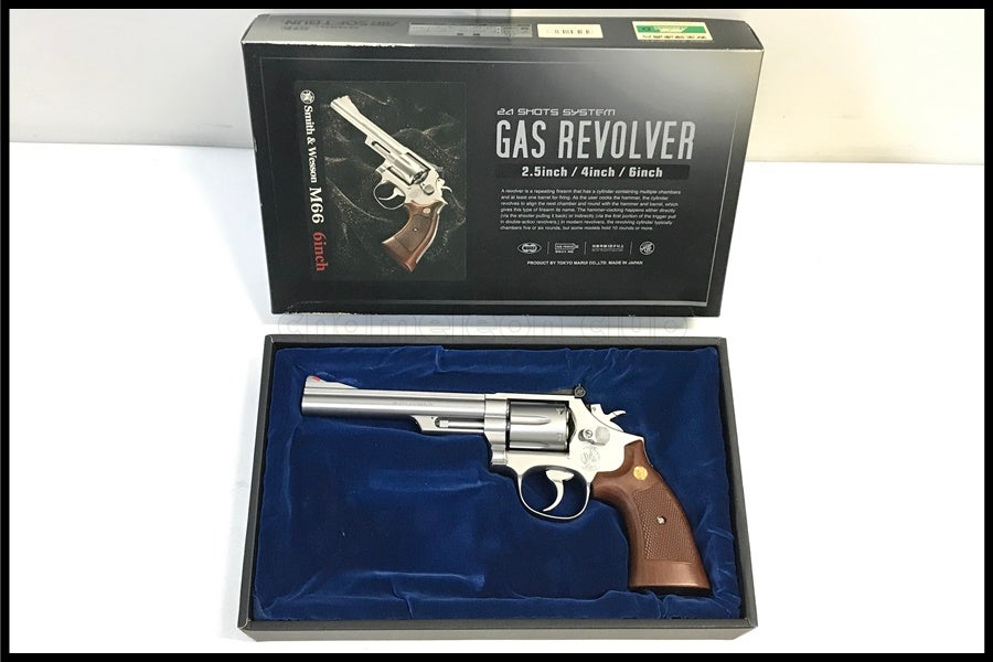 東京)東京マルイ S&W M66 6インチ ガスリボルバー